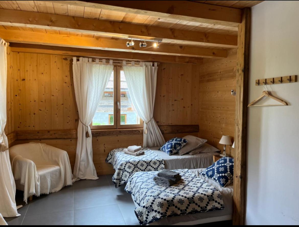 Le Chalet Du Cret - 8 Pers, Tout Confort Avec Jacuzzi Notre-Dame-de-Bellecombe Buitenkant foto